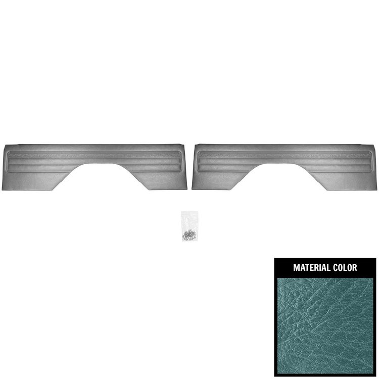 69TDB35C Rear Panels for 1969-72 Chevrolet Blazer Light Saddle