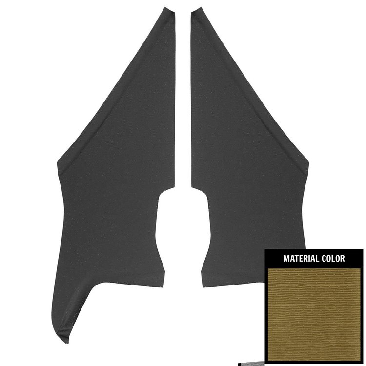 70AHB118S Surrey Earmuff Boards for 1970-1972 Chevrolet Chevelle, Gold