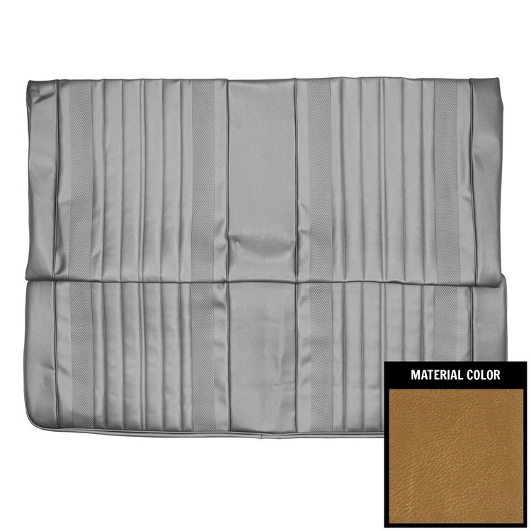 70AS4D43W Rear Seat Cover for 1970 Chevrolet Chevelle, 4-Door Wagon Gold