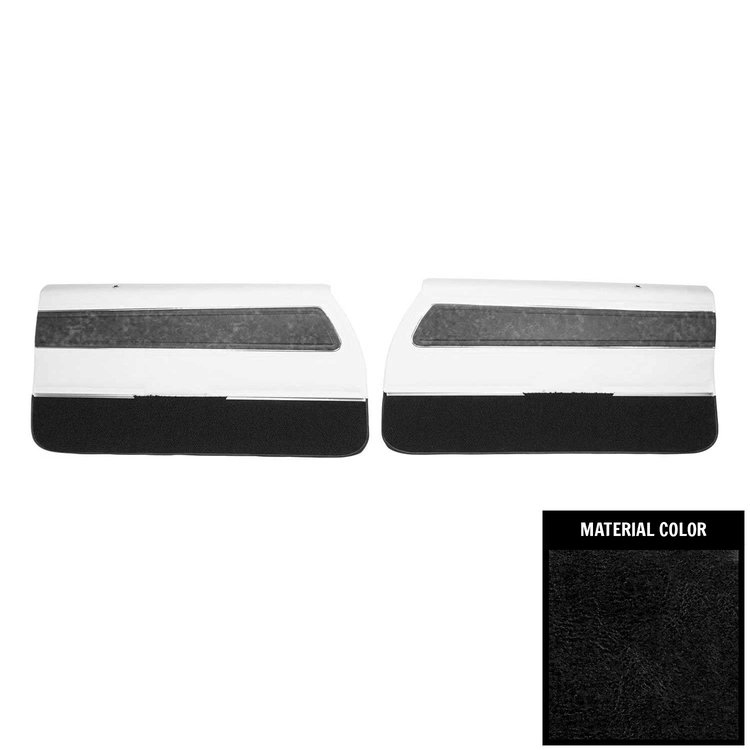 PAD FRT CTLS 70 BLK SPRM