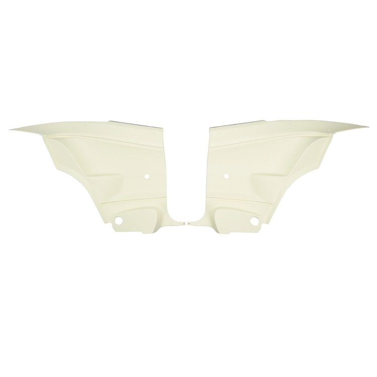70KDB37C-P Rear Door Panels for 1970-1974 Plymouth Cuda Hardtop Standard Pre-Assembled White