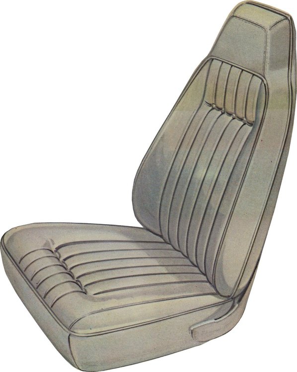Bucket Seat Cover 1970 Barracuda Gran Coupe