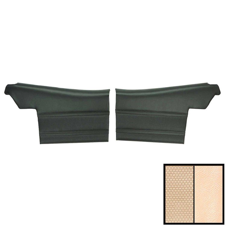 70UD28V-P Rear Door Panels for 1970 Skylark/350/Custom/GS/455 Convertible Pre-Assembled Pearl