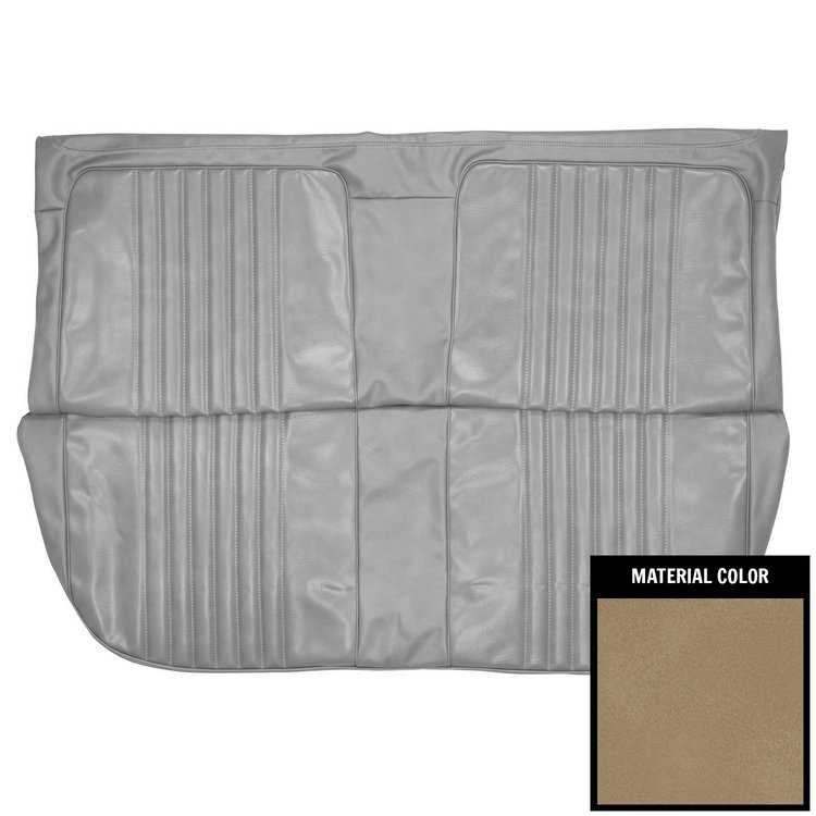 71AS4D41W Rear Bench Seat Cover for 1971-72 Chevrolet Chevelle,/Malibu 4-Door Wagon Sandalwood