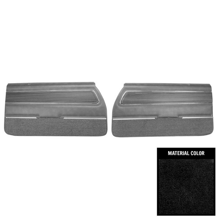 PAD FRT CTLS 71 BLK S