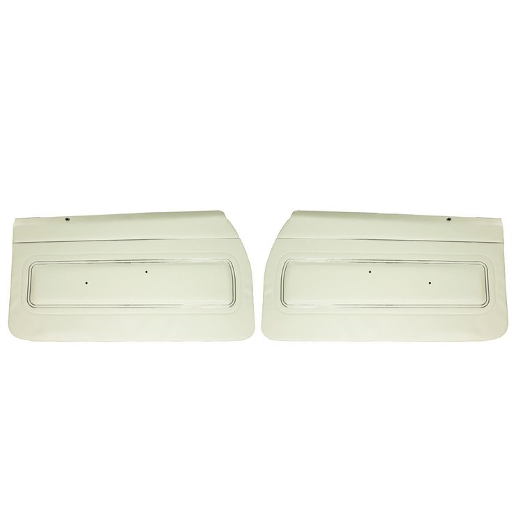 PAD FRT PLAT GTO 71 WHITE