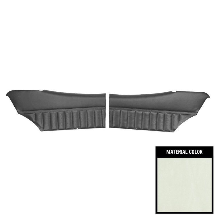 71UD28C-P Rear Door Panels for 1971-1972 Skylark/350/Custom/GS Hardtop Pre-Assembled Pearl