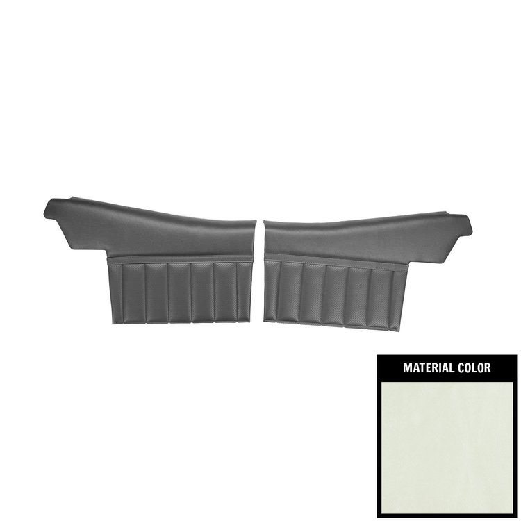 71UD28V-P Rear Door Panels for 1971-72 Skylark/350/Custom/GS Convertible Pre-Assembled Pearl