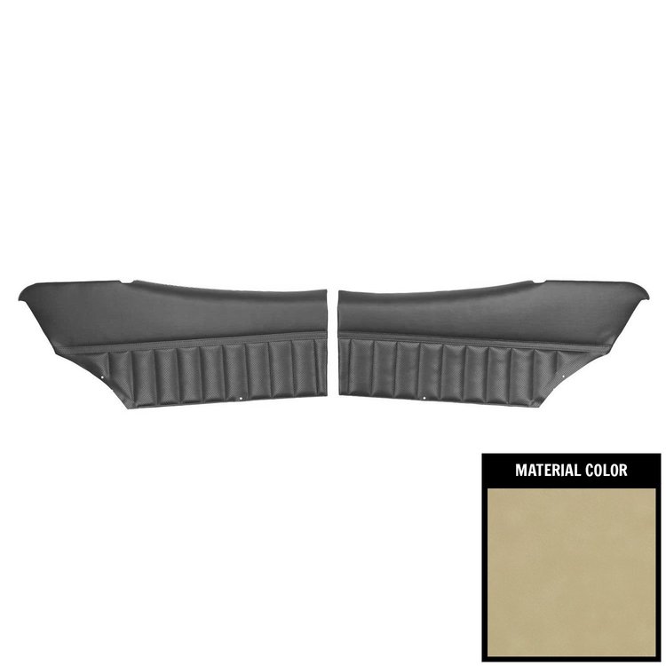 71UD29C-P Rear Door Panels for 1971-1972 Skylark/350/Custom/GS Hardtop Pre-Assembled Covert