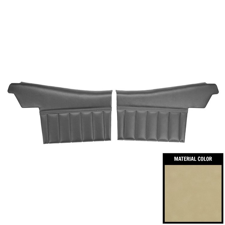 71UD29V-P Rear Door Panels for 1971-72 Skylark/350/Custom/GS Convertible Pre-Assembled Covert