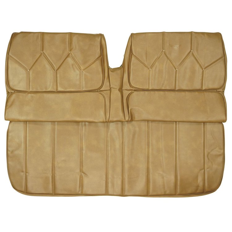 71USR42C Rear Bench Seat Cover for 1971-1972 Buick Riviera Hardtop Dark Saddle