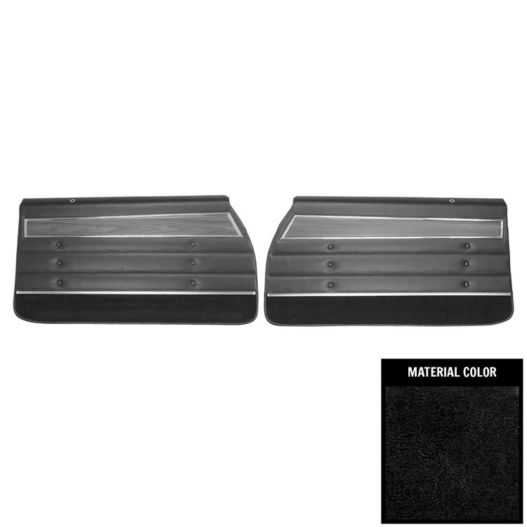 PAD FRT CTLS 72 BLK S