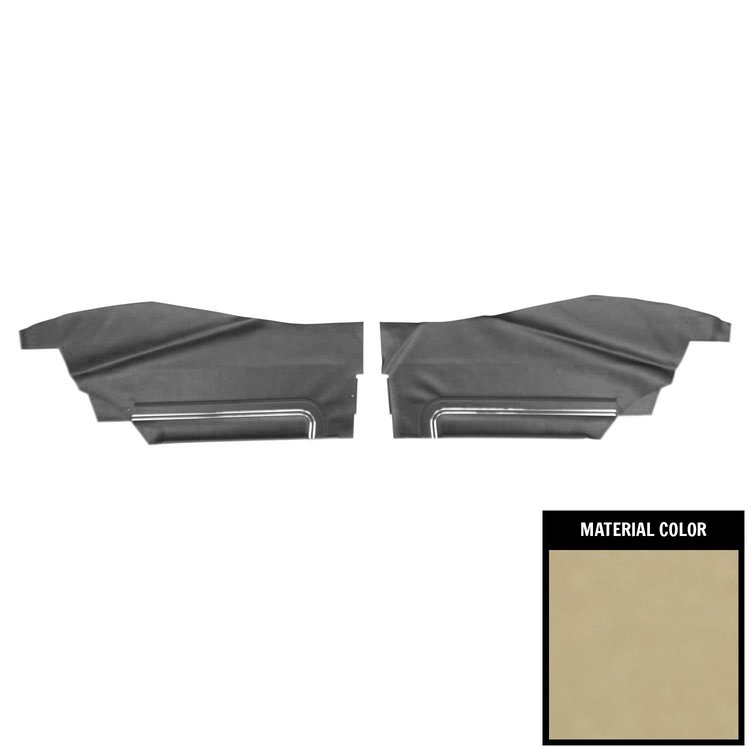 72GD29C Rear Door Panels for 1972 Pontiac GTO/Lemans Sport Hardtop Platinum Edition Covert