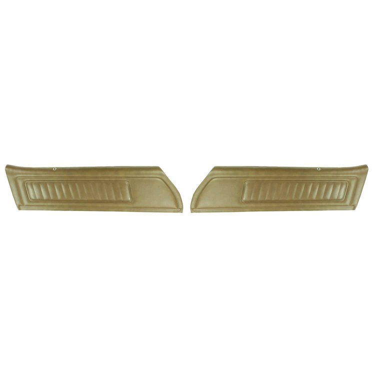 72HD41-P Front Door Panels for 1972 Pontiac Firebird Deluxe Pre-Assembled Sandalwood