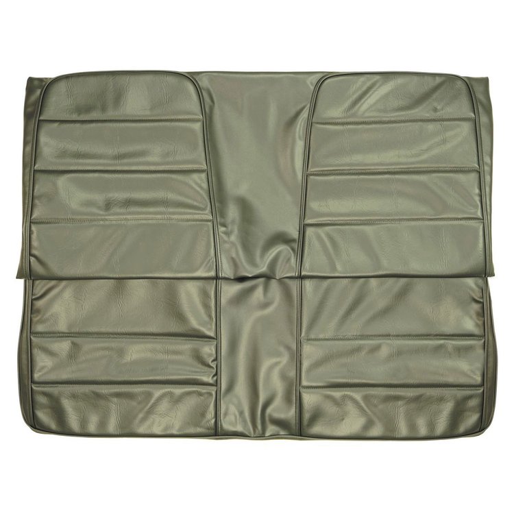 72KSA104C-1 Cologne Rear Bench Seat Cover for 1972-1973 Charger/SE Hardtop Dark Metallic Green