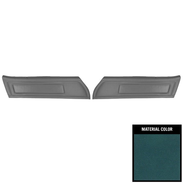 73HD17-P Front Door Panels for 1973-1975 Pontiac Firebird Deluxe Pre-Assembled Blue