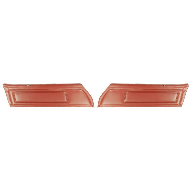73HD30-P Front Door Panels for 1973-1975 Pontiac Firebird Deluxe Pre-Assembled Red