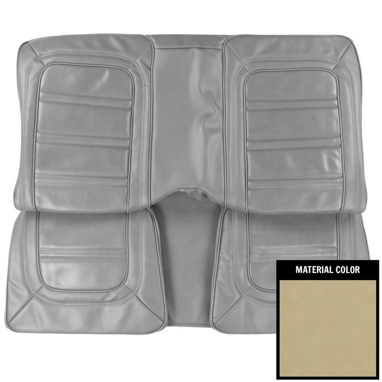 73HS29C Rear Bench Seat Cover for 1973-1975 Pontiac Firebird Hardtop Deluxe Covert