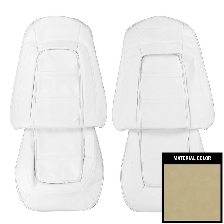 73PS29U Front Bucket Seat Covers for 1973-1975 Pontiac Grand Am/Grand Prix Covert