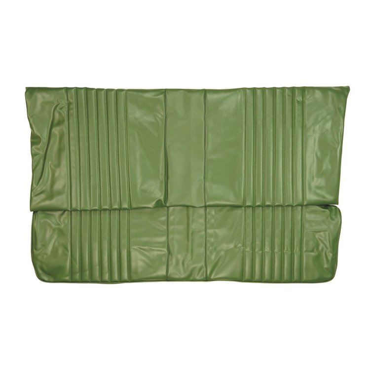 73XS25C Rear Bench Seat Cover for 1973-1974 Chevrolet Nova Custom 2-Door Sedan Dark Green