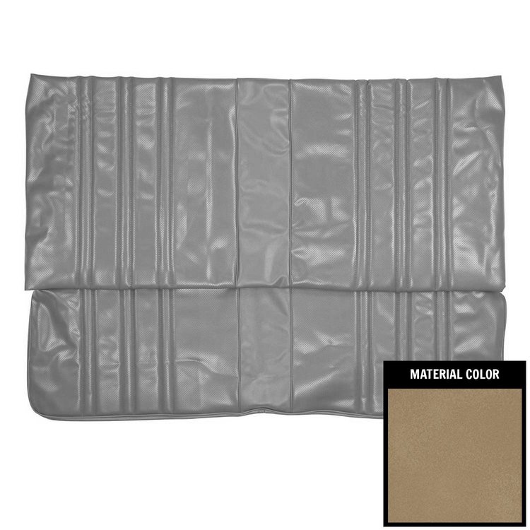75XS41C-1 Rear Bench Seat Cover for 1975 Chevrolet Nova 2-Door Sedan Custom Sandalwood