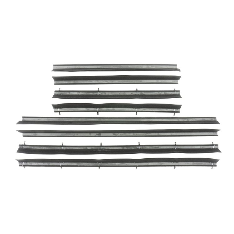 76XWC-4 8 Piece Window Felts for 1975-1979 Chevrolet Nova 4 Door Sedan