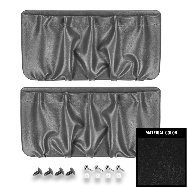 DOOR VINYL POCKET BLACK