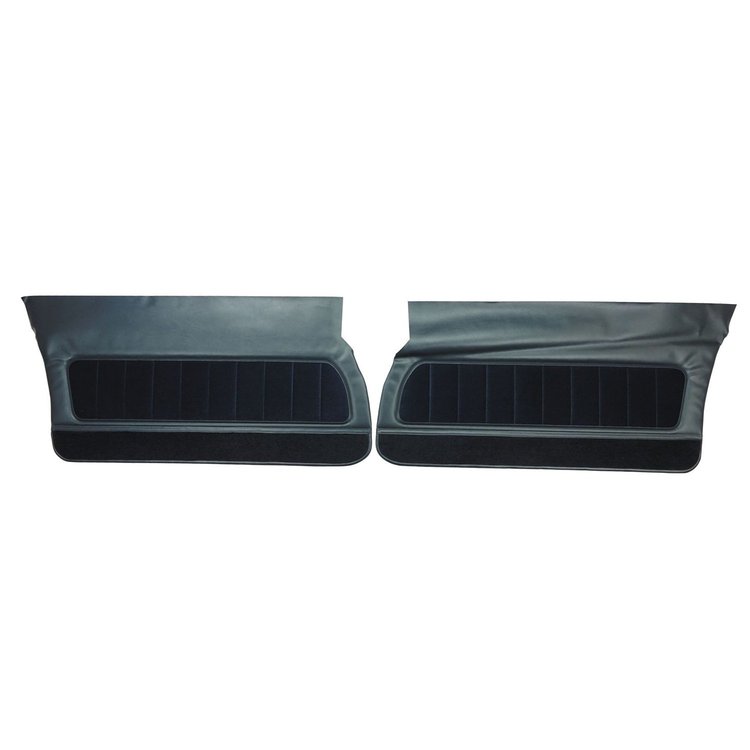 78FDLTC18 Front Door Panels for 1978-1981 Camaro Berlinetta/LT Custom Cloth Navy Blue