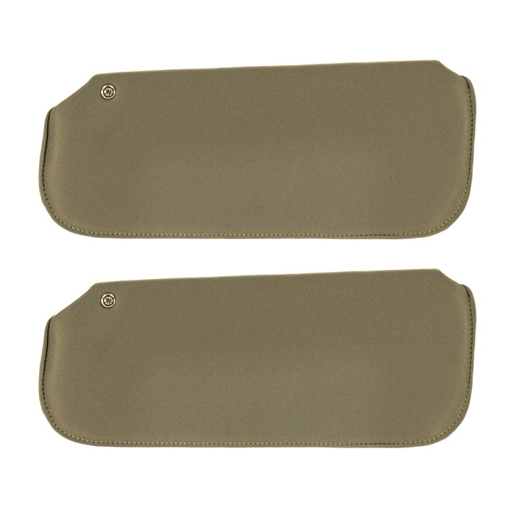 78GVC2081 Sun Visors for 1978-1988 Regal/Grand National/Cutlass/Monte Carlo Nat Beige