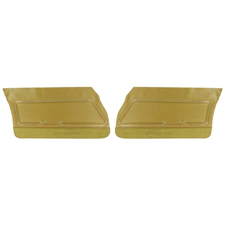 78HD36-P Front Door Panels for 1978-1981 Pontiac Firebird Deluxe Pre-Assmebled Buck Skin