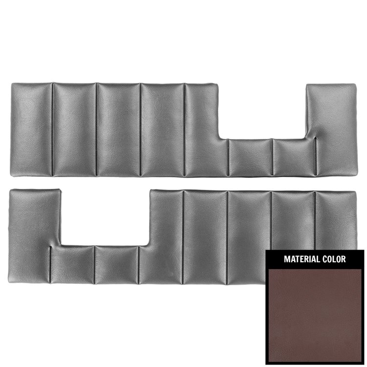 DOOR VINYL INSERTS MAROON