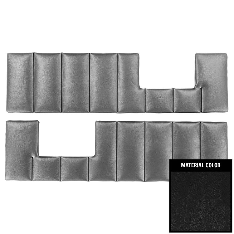 DOOR VINYL INSERTS BLACK
