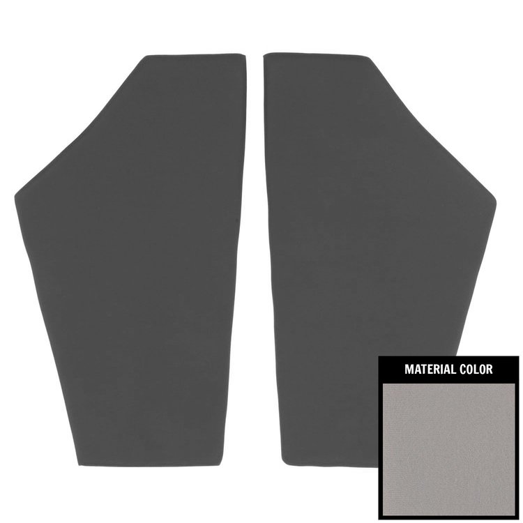 82FHB06 Earmuff Boards for 1982-1992 GM F-Body Light Gray