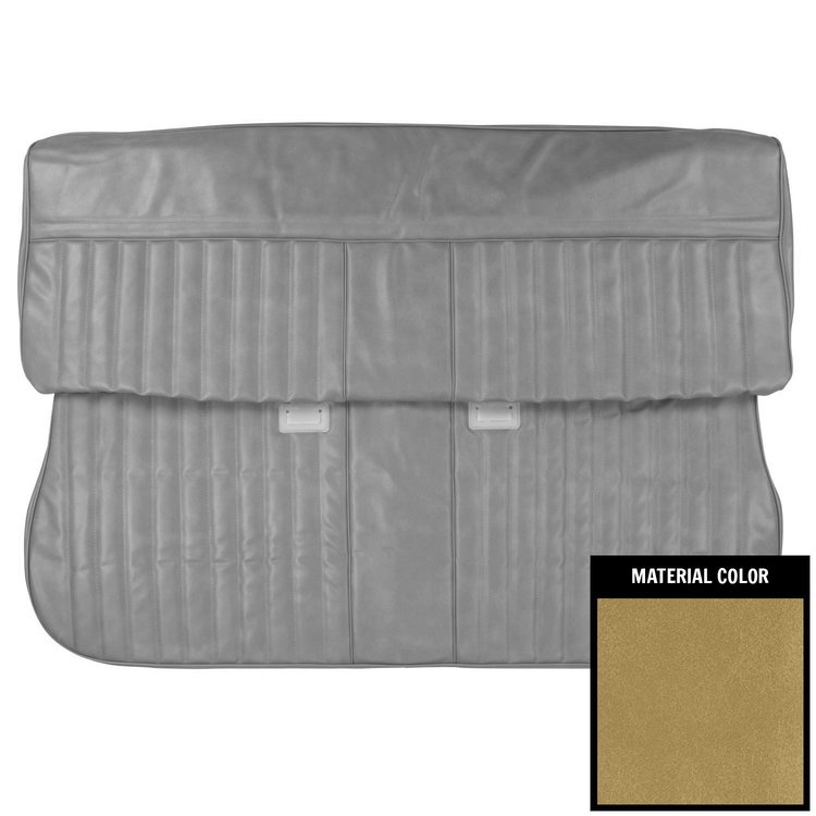 82TS36B Front Bench Seat Cover for 1982-1987 Chevrolet Truck Camel