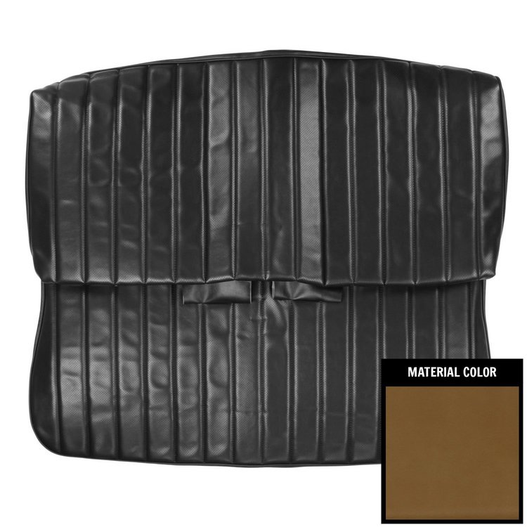 82TSS36B2 Front Bench Seat Cover for 1982-1992 Chevrolet S-10 Truck Camel