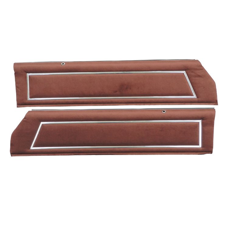 83UD01-P Front Door Panels for 1983 Buick Regal/Limited Pre-Assembled Maroon