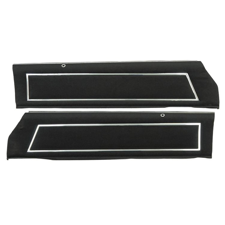 83UD05-P Front Door Panels for 1983 Buick Regal/Limited Pre-Assembled Blue