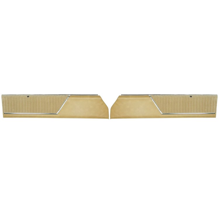 85CDC04-P Front Door Panels for 1985-1988 Cutlass/442/Supreme Pre-Assembled Saddle