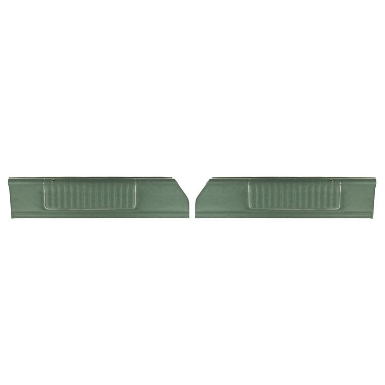 85MD02-P Front Door Panels for 1985 Chevrolet Monte Carlo Pre-Assembled Gray