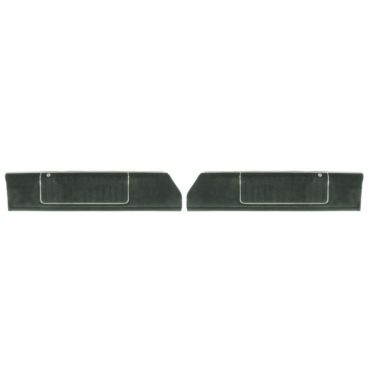 86MDC05-P Front Door Panels for 1986-1988 Chevrolet Monte Carlo Pre-Assembled Black