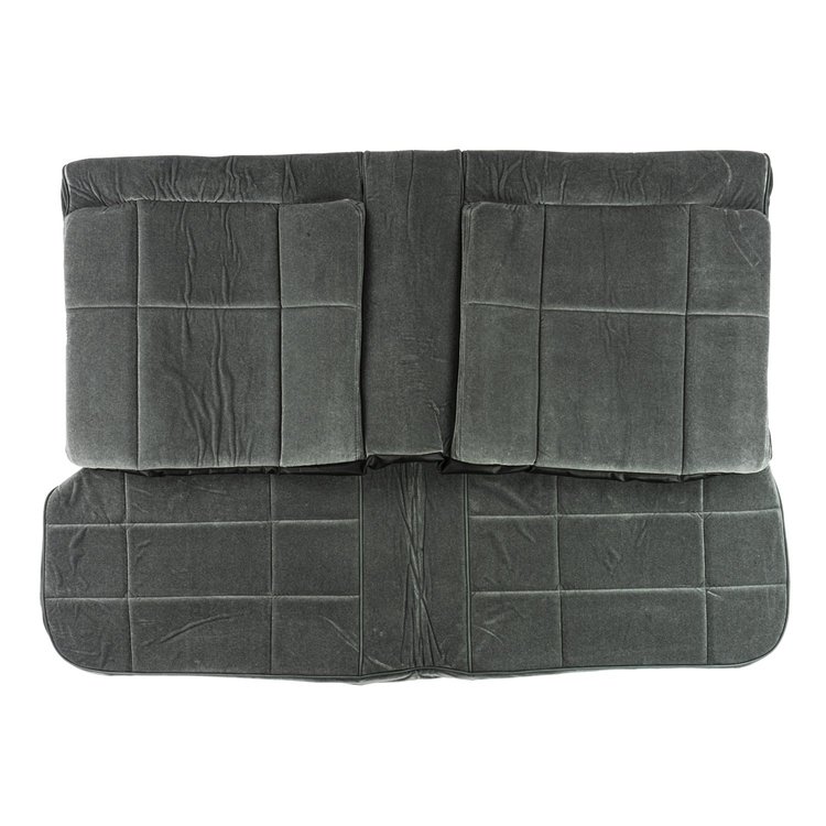 87MSCL02C "CL" Cloth Rear Bench Seat Cover for 1987-1988 Chevrolet Monte Carlo Hardtop Gray