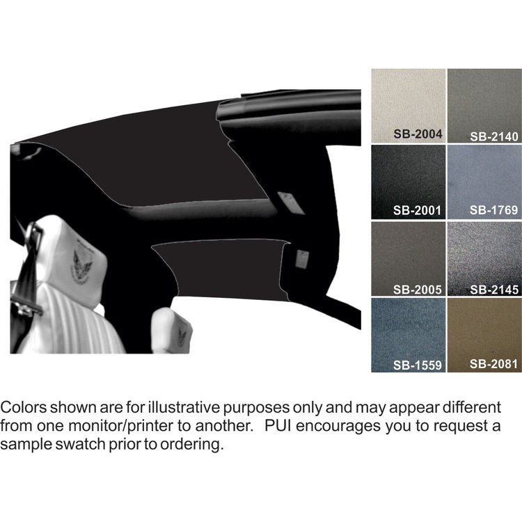 Headliner Substrate Only 1993-2002 Camaro/Firebird Coupe