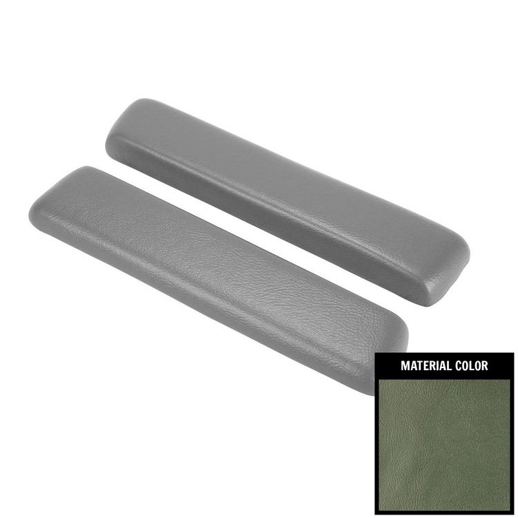 ARP1-02 Front Arm Rest Pads for 1965-1967 Chevelle,/Tempest & 1966 Skylark Light Aqua