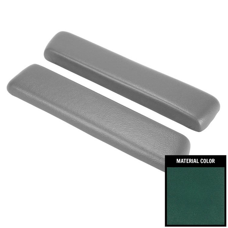 ARP1-04 Front Arm Rest Pads for 1965-1967 Chevelle,/GTO/Bel Air & 1967 Skylark Dark Aqua