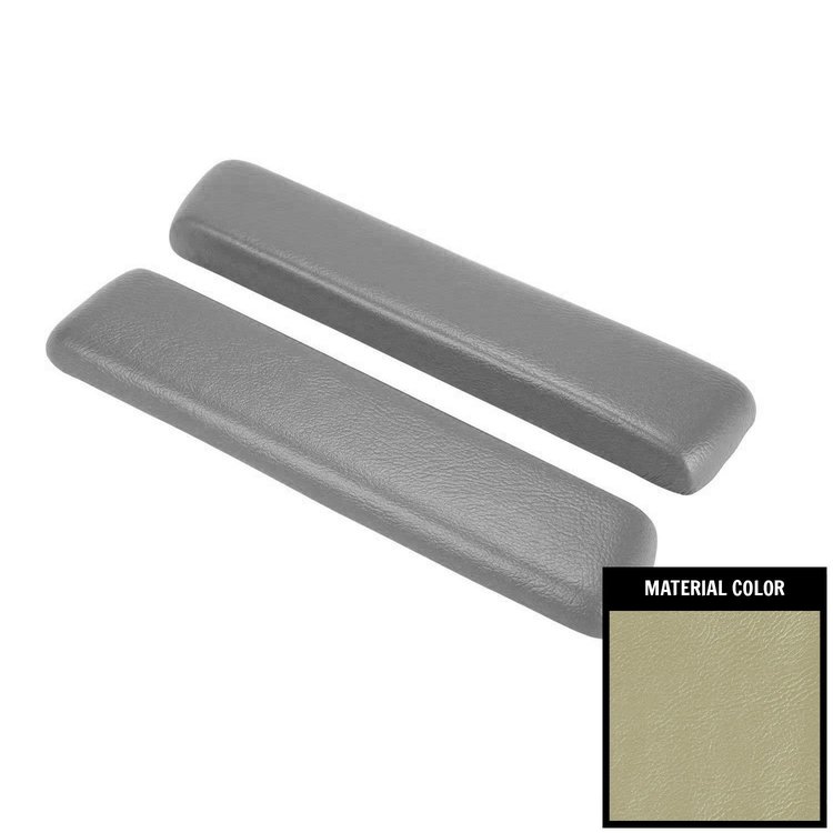 ARP1-27 Front Arm Rest Pads for 1965-1967 GTO/1966-1969 Cutlass Sport Parchment
