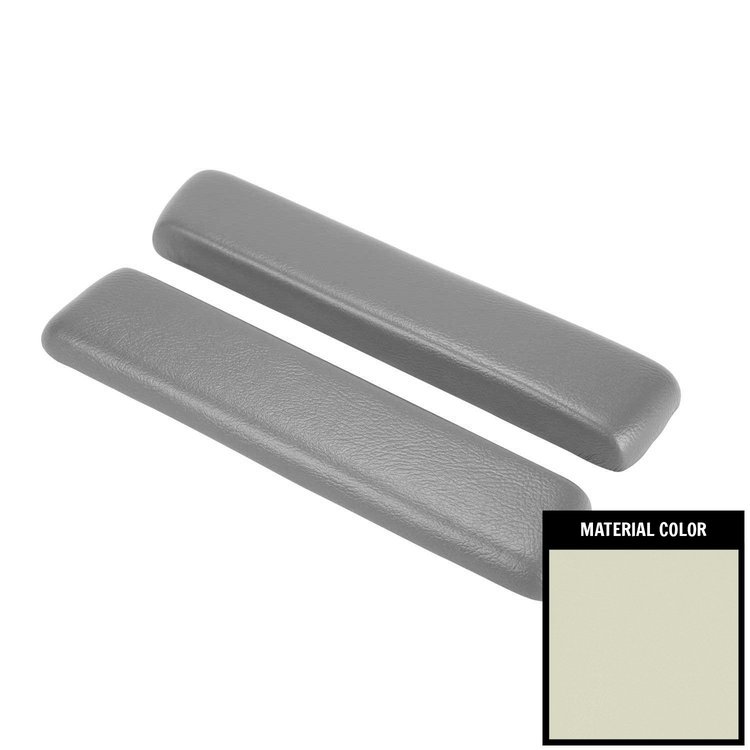ARP1-40 Front Arm Rest Pads for 1966-1967 Skylark/1965 & 1967 Cutlass Sport Off White
