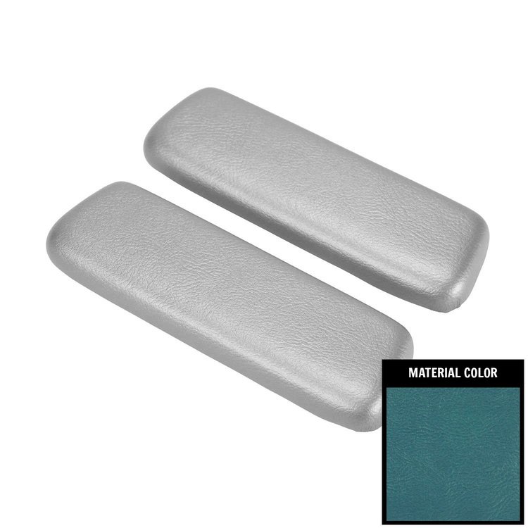 ARP2-14 Rear Arm Rest Pads for 1966-1967 Chevrolet Chevelle, Bright Blue