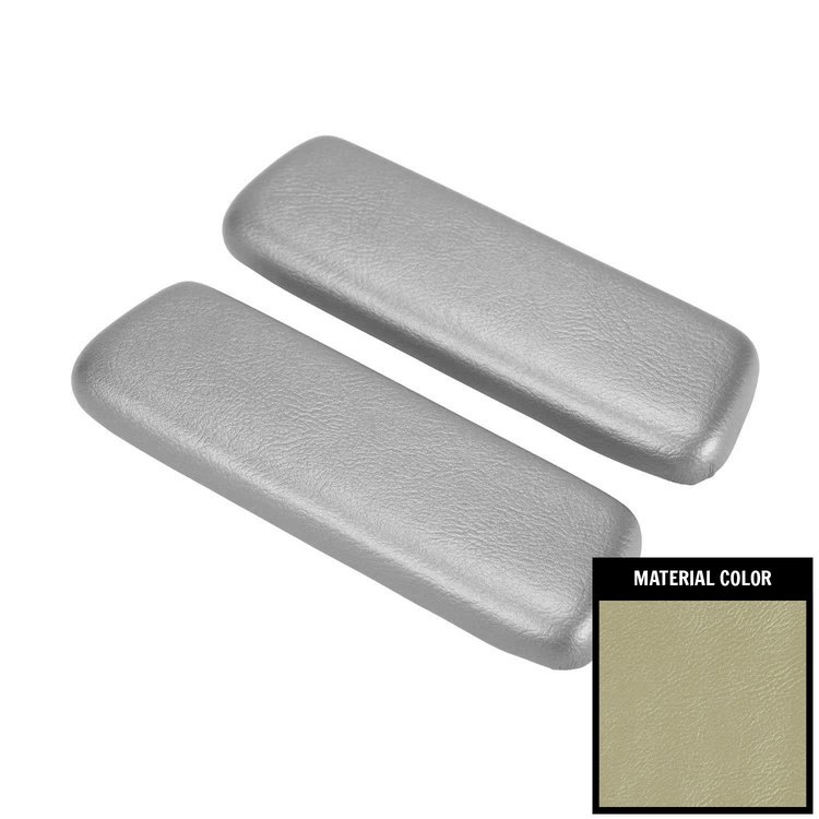 ARP2-27 Rear Arm Rest Pads for 1965-1967 GTO/1966-1969 Cutlass Sport Parchment