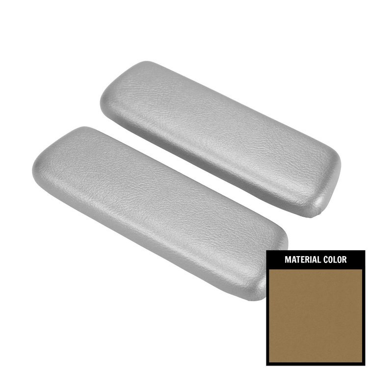ARP2-35 Rear Arm Rest Pads for 1965 Skylark/Chevelle, Light Saddle