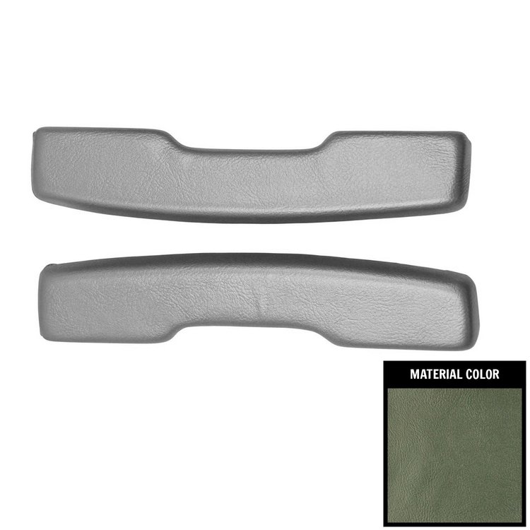 ARP5-02 Front Arm Rest Pads for 1965-66 Chevy Nova/Chevy II Aqua